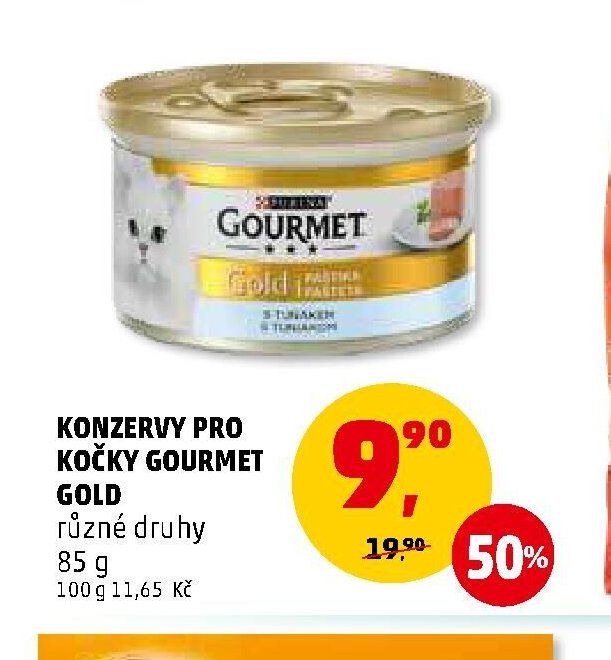 KONZERVY PRO KOČKY GOURMET GOLD