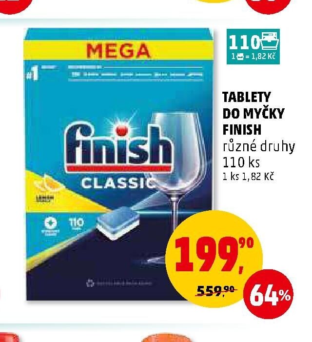 TABLETY DO MYČKY FINISH