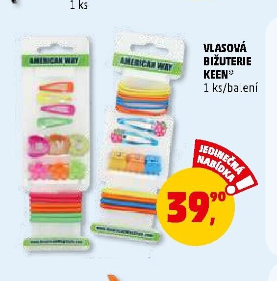 VLASOVÁ BIŽUTERIE KEEN