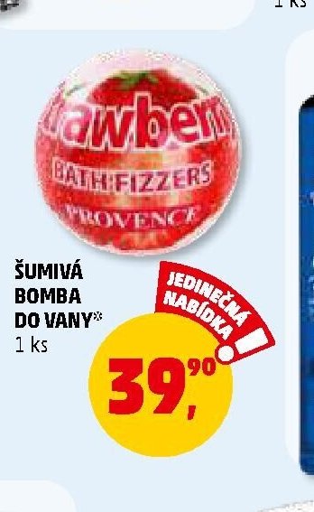 ŠUMIVÁ BOMBA DO VANY