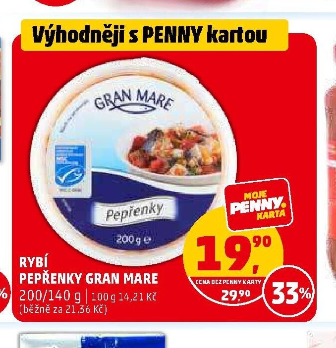 Rybí pepřenky Gran Mare
