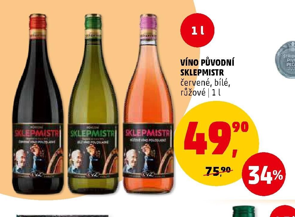 VÍNO PŮVODNÍ SKLEPMISTR