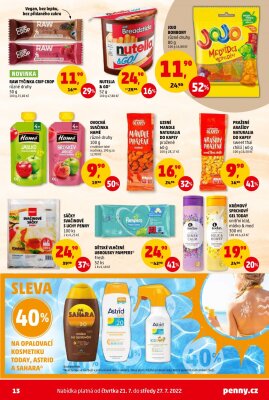 akční leták Penny Market 21.7.2022-27.7.2022