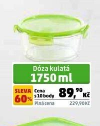 Dóza kulatá 1750 ml