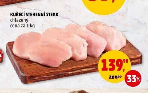 Kuřecí stehenní steak