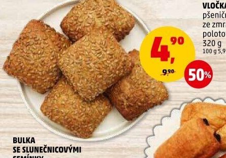 Bulka se slunečnicovými semínky