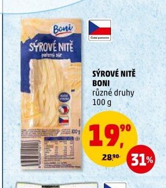 SÝROVÉ NITĚ BONI
