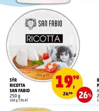 Sýr Ricotta San Fabio