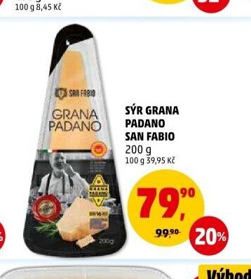 Sýr Grana Padano San Fabio