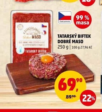 Tatarský biftek Dobré maso