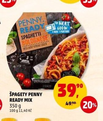 ŠPAGETY PENNY READY MIX