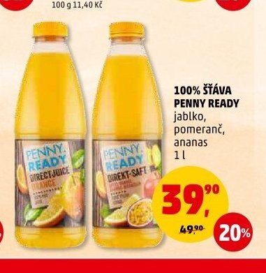 100% ŠŤÁVA PENNY READY
