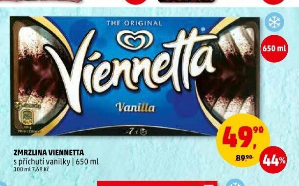 ZMRZLINA VIENNETTA s příchutí vanilky