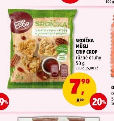 SRDÍČKA MÜSLI CRIP CROP