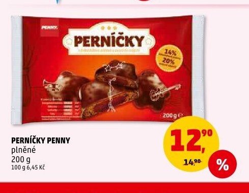 PERNÍČKY PENNY plněné