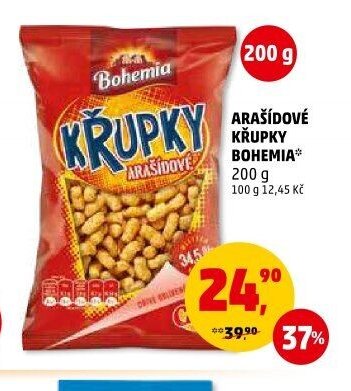 ARAŠÍDOVÉ KŘUPKY BOHEMIA