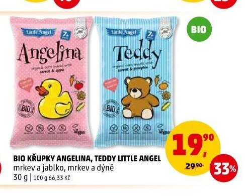 BIO KŘUPKY ANGELINA, TEDDY LITTLE ANGEL