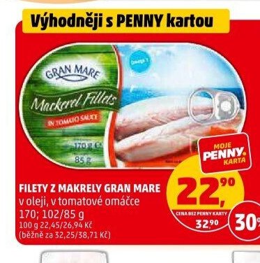 Filety z makrely Gran Mare