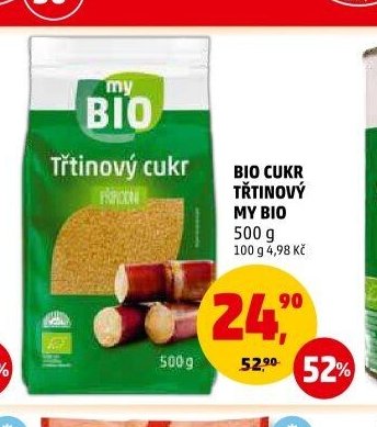 Bio cukr třtinový My Bio