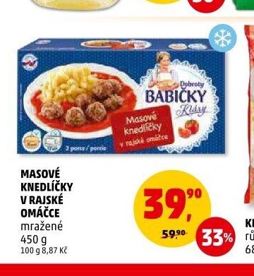 Masové knedlíčky v rajské omáčce