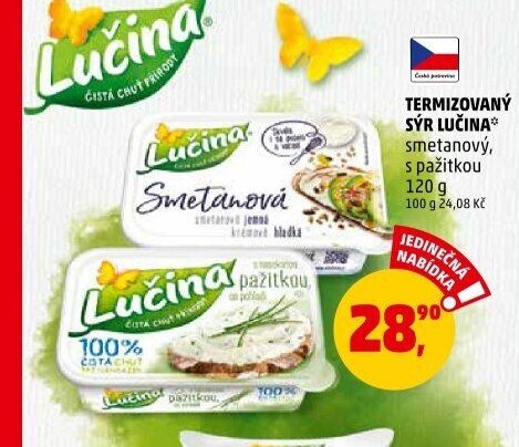 TERMIZOVANÝ SÝR LUČINA