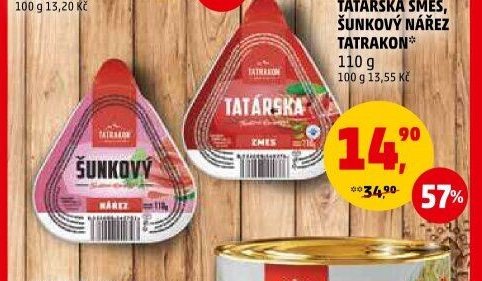 TATARSKÁ SMĚS, ŠUNKOVÝ NÁŘEZ TATRAKON