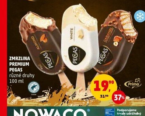 Zmrzlina Pegas Premium