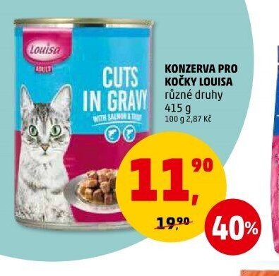 KONZERVA PRO KOČKY LOUISA