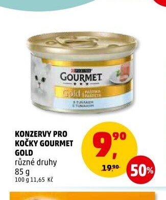 KONZERVY PRO KOČKY GOURMET GOLD