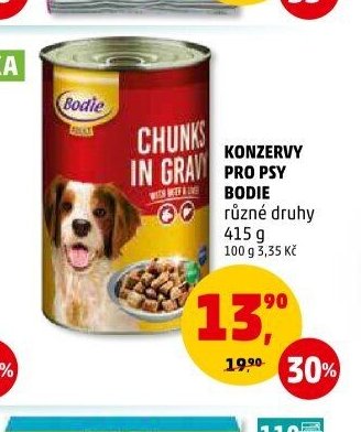 KONZERVY PRO PSY BODIE