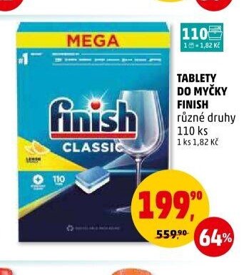TABLETY DO MYČKY FINISH