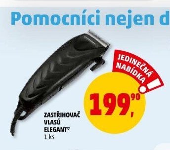 ZASTŘIHOVAČ VLASŮ ELEGANT 1 ks