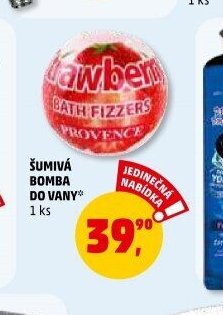 ŠUMIVÁ BOMBA DO VANY 1 ks