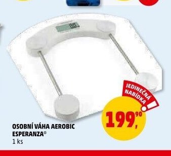 OSOBNÍ VÁHA AEROBIC ESPERANZA 1 ks