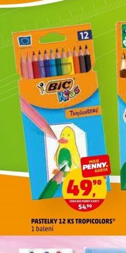 PASTELKY 12 KS TROPICOLORS