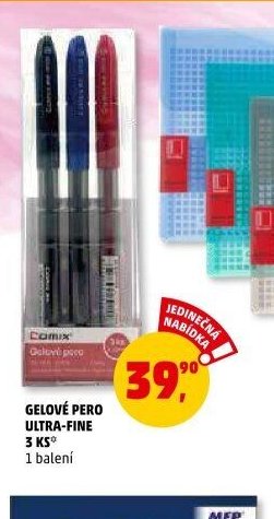 GELOVÉ PERO ULTRA-FINE 3 KS