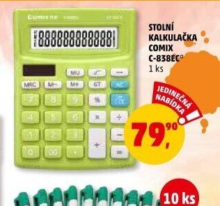 STOLNÍ KALKULAČKA COMIX C-838EC