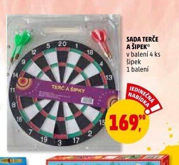 SADA TERČE A ŠIPEK