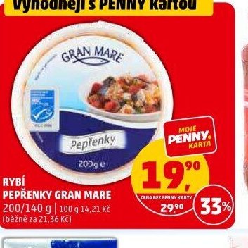 Rybí pepřenky Gran Mare 200/140 g