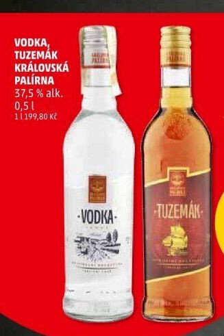 Vodka, Tuzemák Královská palírna