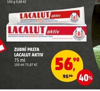 Zubní pasta Lacalut aktiv