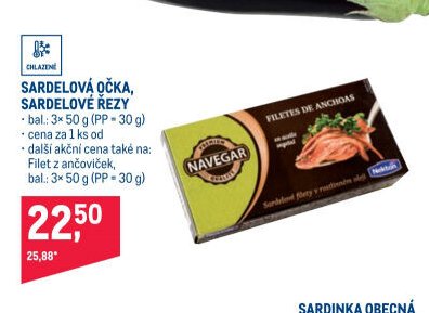 SARDELLOVÁ OČKA, SARDELOVÉ ŘEZY