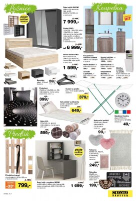 akční leták Sconto nábytek 22.7.2022-11.8.2022