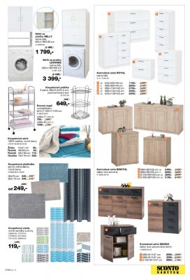 akční leták Sconto nábytek 22.7.2022-11.8.2022