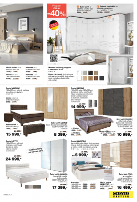 akční leták Sconto nábytek 22.7.2022-11.8.2022