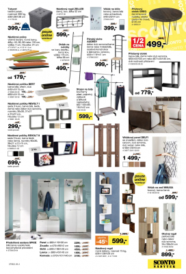 akční leták Sconto nábytek 22.7.2022-11.8.2022