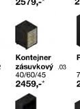Kontejner zásuvkový 40/60/45