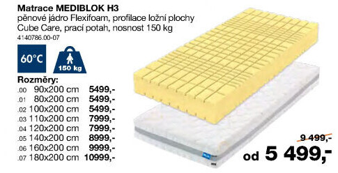 Matrace Mediblok H3