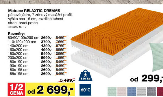 Matrace Relaxtic Dreams New