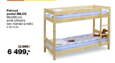 Patrová postel Milos